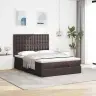 Osmaņu Gultas Rāmis Ar Matrača Tumši Pelēks 140X200Cm Audums Vidaxl Osmaņu Gultas Rāmis Ar Matrača Tumši Pelēks 140X200Cm Audums Vidaxl