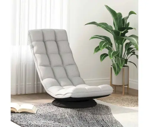 Grozāms Grīdas Krēsls, Mākonis Pelēks, 70X51X79 Cm, Audums Vidaxl