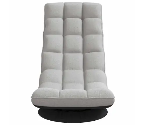 Grozāms Grīdas Krēsls, Mākonis Pelēks, 70X51X79 Cm, Audums Vidaxl