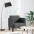 Dīvāna Krēsls Ar Roku Balstiem Tumši Pelēks 54Cm Velveta Audums Vidaxl