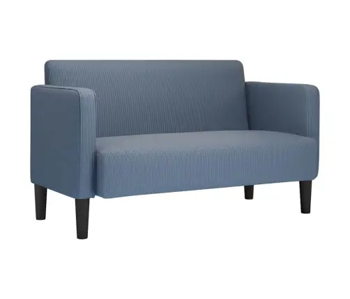 Loveseat Dīvāns, Zils, 109 Cm, Velveta Audums Vidaxl