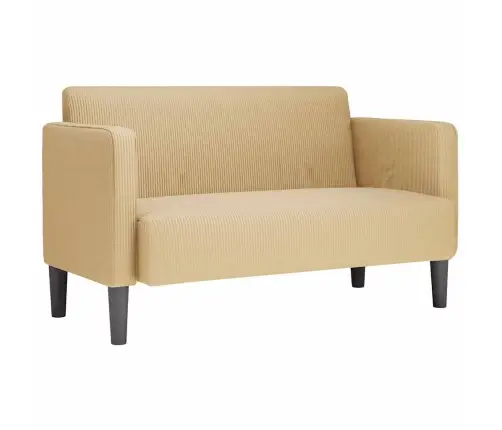 Loveseat Sofa, Pilkai Žalia, 109cm Velvetinis Audinys