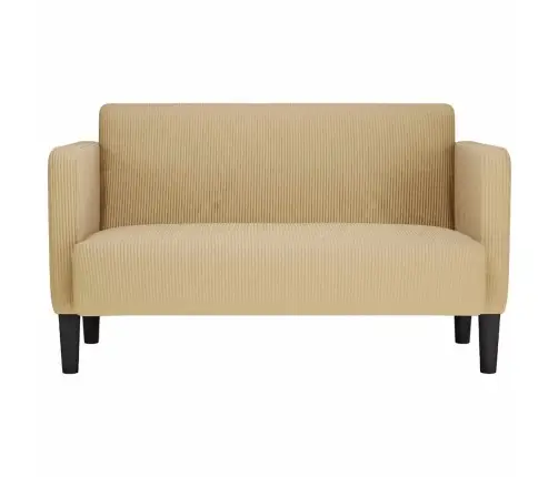 Loveseat Sofa, Pilkai Žalia, 109cm Velvetinis Audinys