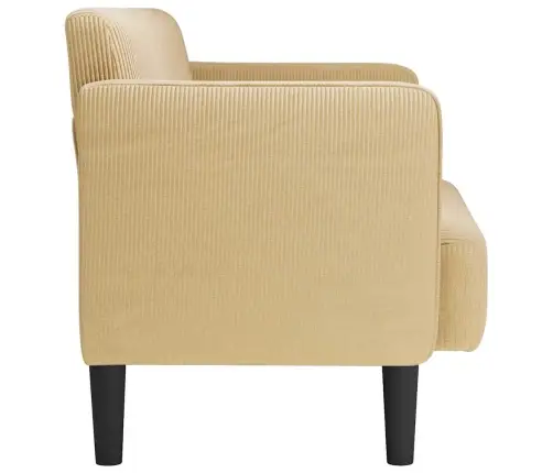 Loveseat Sofa, Pilkai Žalia, 109cm Velvetinis Audinys