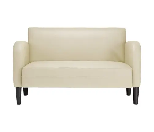 Istme Diivan, Kreemjas, 110 cm Kunstnahk