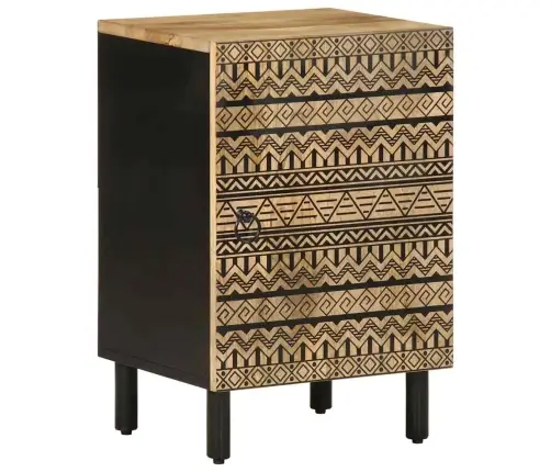 Vannitoa Kapp 38X33,5X58 Cm Täispuidust Mango