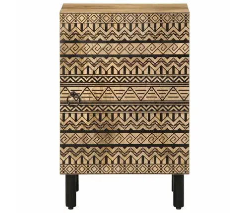 Vannitoa Kapp 38X33,5X58 Cm Täispuidust Mango