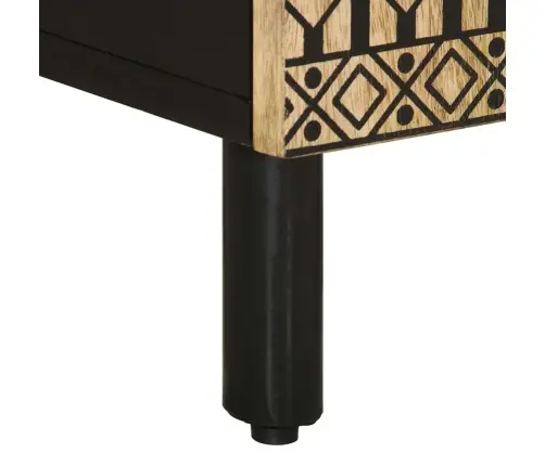 Vannitoa Kapp 38X33,5X58 Cm Täispuidust Mango