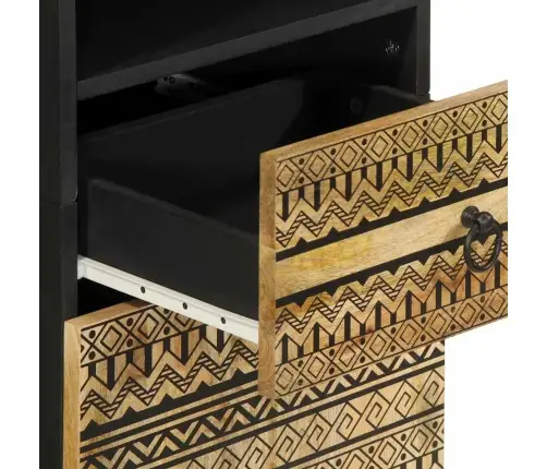 Vannasistabas Skapītis, 38X33,5X160 Cm, Mango Masīvkoks Vidaxl