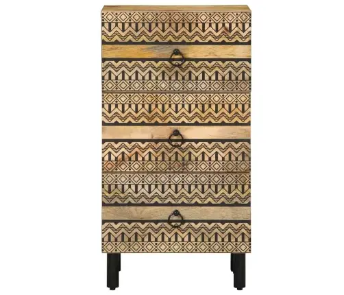 Puhvetkapp 40X33,5X75 Cm Täispuidust Mango