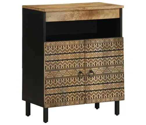 Puhvetkapp 60X33,5X75 Cm Täispuidust Mango