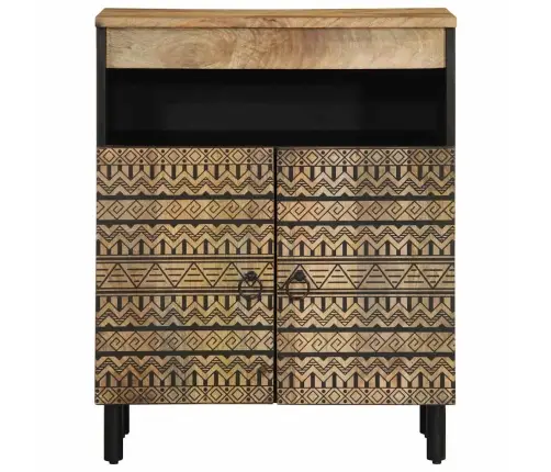 Puhvetkapp 60X33,5X75 Cm Täispuidust Mango