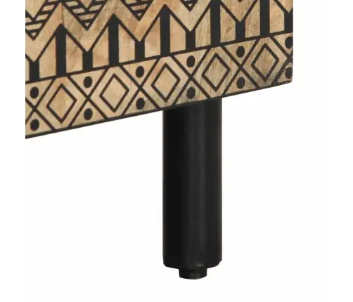 Puhvetkapp 60X33,5X75 Cm Täispuidust Mango