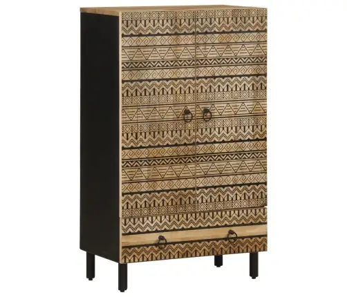 Highboard 60X33,5X100 Cm Täispuidust Mango