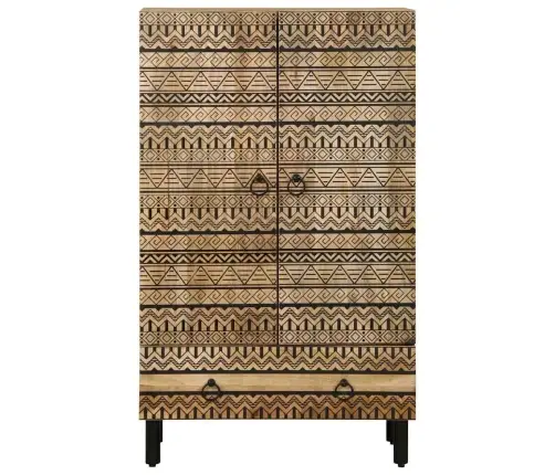 Highboard 60X33,5X100 Cm Täispuidust Mango