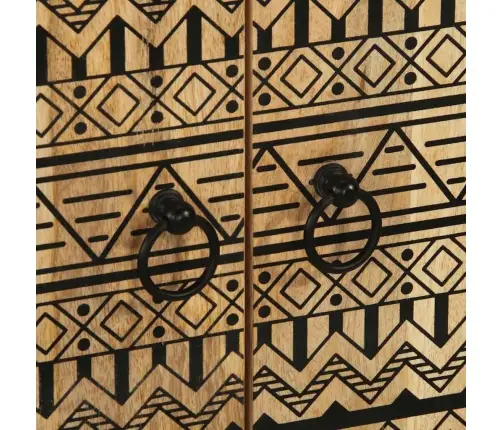 Highboard 60X33,5X100 Cm Täispuidust Mango