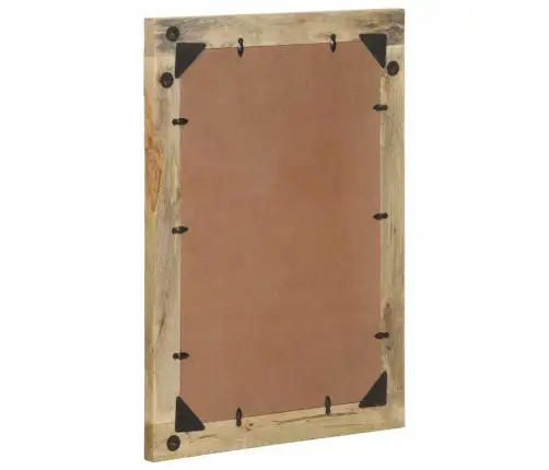 Vannitoapeegel, 50 X 70 cm Mangopuit Ja Klaas