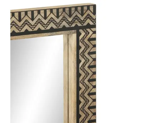 Vannitoapeegel, 50 X 70 cm Mangopuit Ja Klaas