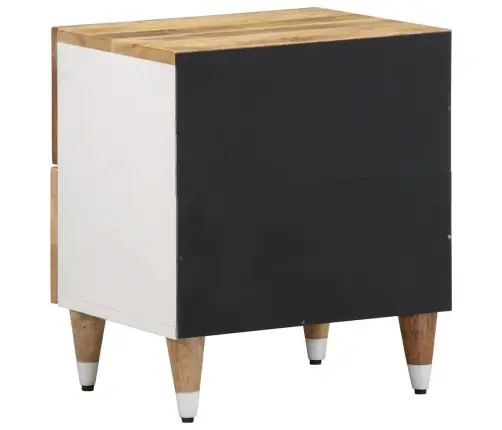 Naktsskapītis 40X33,5X46 Cm Masīvkoka Mango Vidaxl