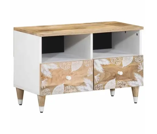 Televizoriaus Spintelė 70X33,5X46 Cm Masyvo Mango