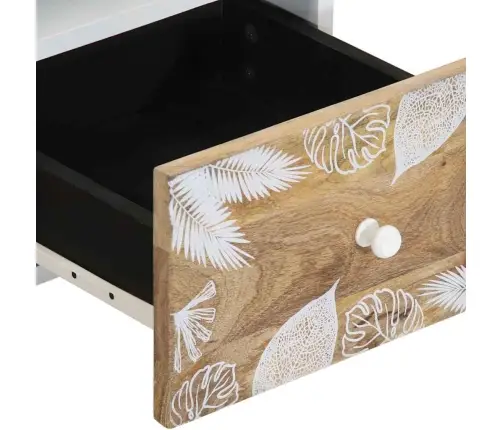 Televizoriaus Spintelė 70X33,5X46 Cm Masyvo Mango