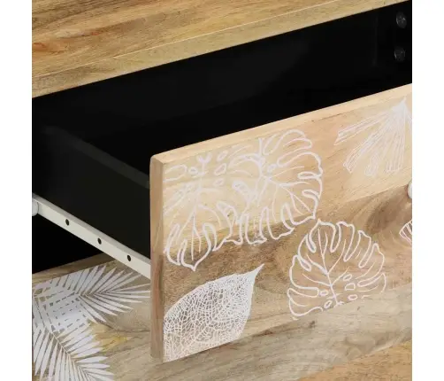 Naktsskapītis, 50X33X60 Cm, Mango Masīvkoks Vidaxl