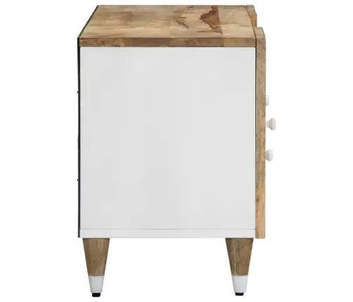 Televizoriaus Spintelė 105X33,5X46 Cm Masyvo Medžio Mango