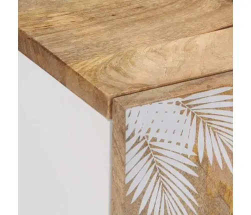 Televizoriaus Spintelė 105X33,5X46 Cm Masyvo Medžio Mango