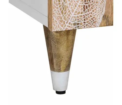 Televizoriaus Spintelė 105X33,5X46 Cm Masyvo Medžio Mango