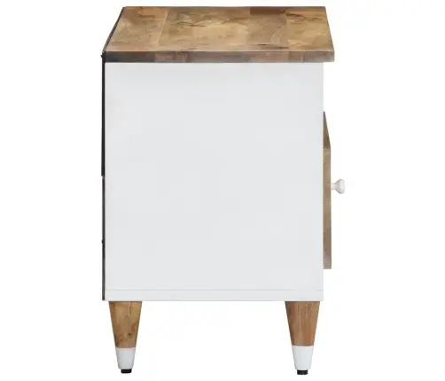 Televizoriaus Spintelė 80X33,5X46 Cm Masyvo Medžio Mango