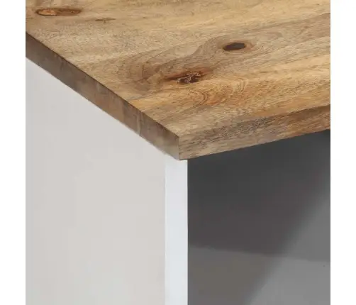 Televizoriaus Spintelė 80X33,5X46 Cm Masyvo Medžio Mango