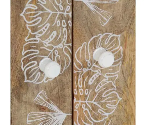 Vannasistabas Izlietnes Skapītis, 62X33X58 Cm, Mango Masīvkoks Vidaxl