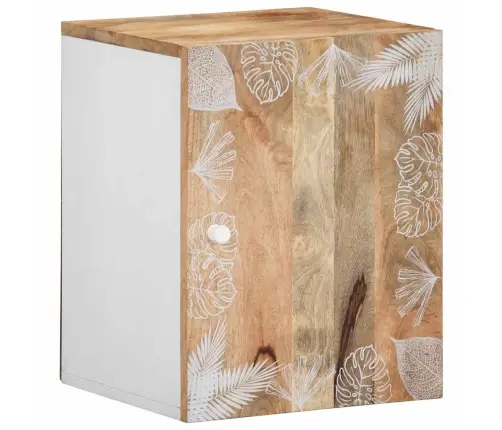 Vannas Istabas Piekarināmais Skapis Masīvkoka Mango Vidaxl