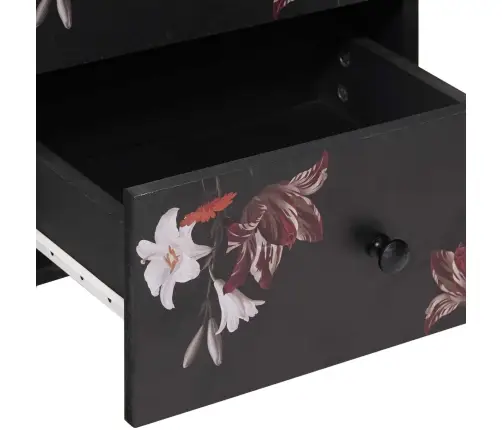 Naktsgaldiņš 2 Pcs Brūna 40 X 33,5 X 46 Cm Cieta Mango Koksne Vidaxl