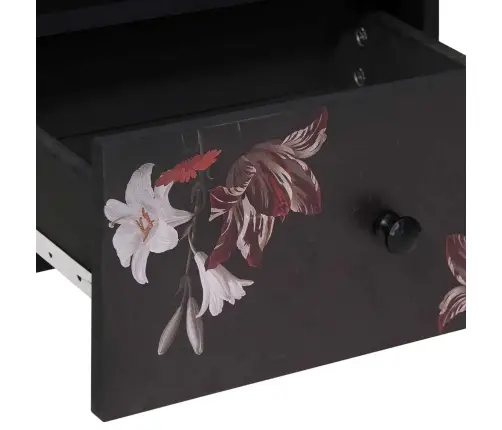 Naktinis Staliukas Ruda 40 X 33 X 46 Cm Kietas Mango Medis