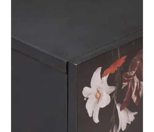 Naktsgaldiņš Daudzkrāsains 50 X 33 X 60 Cm Cieta Mango Koksne Vidaxl