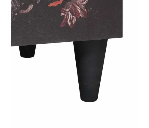 Naktsgaldiņš Daudzkrāsains 50 X 33 X 60 Cm Cieta Mango Koksne Vidaxl