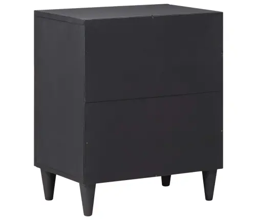 Naktsgaldiņš Daudzkrāsains 50 X 33 X 60 Cm Cieta Mango Koksne Vidaxl