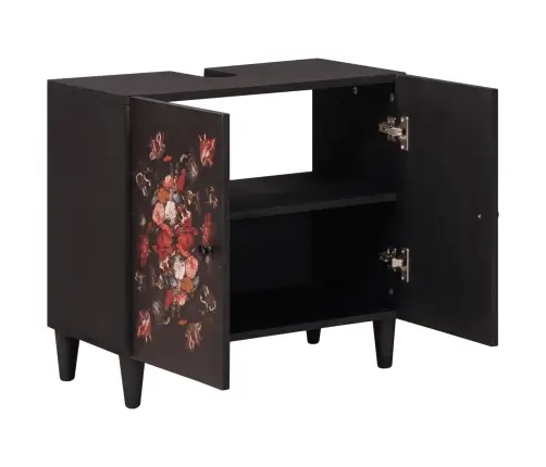 Praustuvo Spintelė Su Saugykla Įvairiaspalvis 62 X 33 X 58 Cm