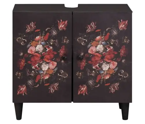 Praustuvo Spintelė Su Saugykla Įvairiaspalvis 62 X 33 X 58 Cm