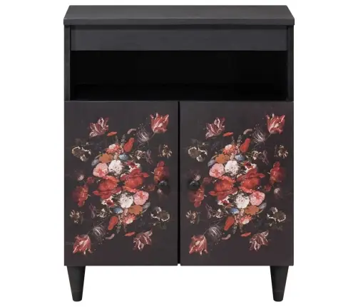 Uzglabāšanas Skapji Ar Durvīm Daudzkrāsains 60 X 33,5 X 75 Cm Vidaxl