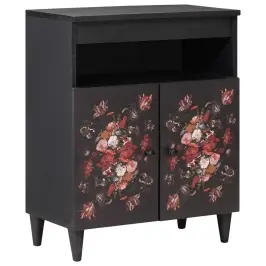 Uzglabāšanas Skapji Ar Durvīm Daudzkrāsains 60 X 33,5 X 75 Cm Vidaxl