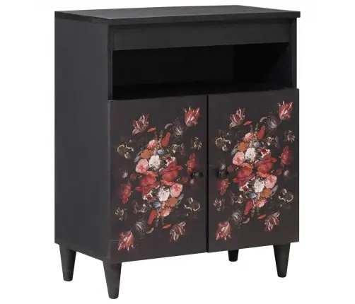 Uzglabāšanas Skapji Ar Durvīm Daudzkrāsains 60 X 33,5 X 75 Cm Vidaxl