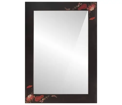 Spogulis Ar Spoguli Daudzkrāsains 70 X 50 X 3 Cm Stikls Vidaxl