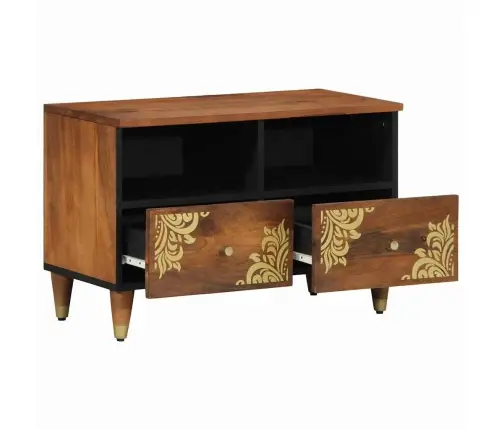 Televizoriaus Spintelė Su Stalčių Medus Ruda 70 X 33 X 46 Cm