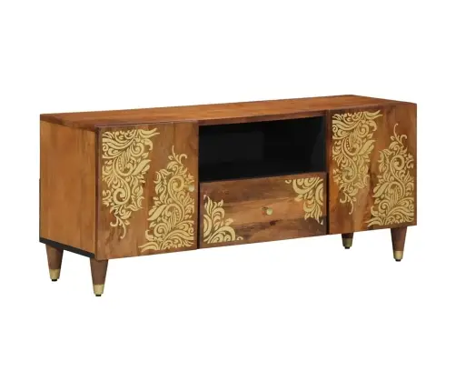 Telerikapp Sahtliga Meepruun 105 X 33 X 46 Cm Tugev Mango Puu