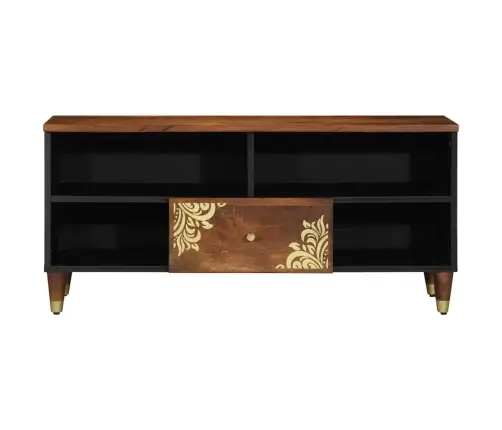 Televizoriaus Spintelė Su Stalčių Medus Ruda 100 X 33 X 46 Cm