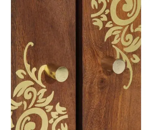 Vannasistabas Izlietnes Skapītis Medus Brūna 62 X 33 X 58 Cm Vidaxl