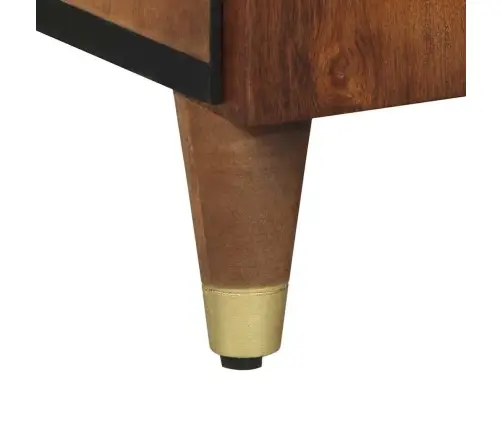 Augstais Skapītis Brūna 40 X 33.5 X 110 Cm Mango Masīvkoks Vidaxl