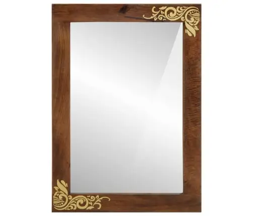 Vannitoa Peegel Peegliga Meepruun 70 X 50 X 2,5 Cm